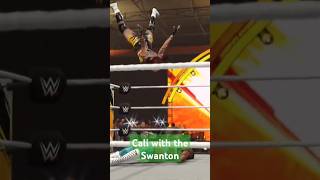 Swanton Bomb for the win nxttuesday nxt wwe2k24 wwe [upl. by Esirahs]