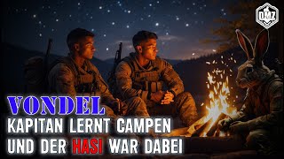 DMZ VONDEL  KAPITAN LERNT CAMPEN ✌️😁 [upl. by Elinnet]