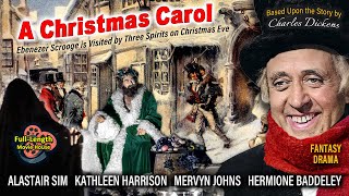 A Christmas Carol 1951 Scrooge — Fantasy Drama  Alastair Sim Kathleen Harrison Mervyn Johns [upl. by Yulma]