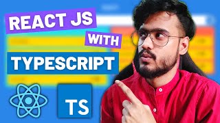 React Typescript Tutorial with Project  Learn React JS with Typescript [upl. by Winstonn350]