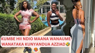 AZZIAD AMEIVA SANA BILA MAKEUP‼️AKIPAKA MAKEUP ANAWACHA KUKUWA MREMBO😂quotreaction video💯‼️ [upl. by Alethia993]