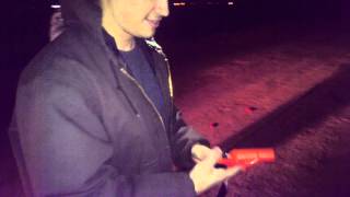 Shooting a Flare gun for the new year [upl. by Laven366]