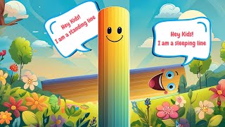 Standing Lines amp Sleeping Lines Song for Kids  Fun Learning Rhymes amp Writing Practice 🎶 [upl. by Oiluj]