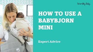 👶 BabyBjorn Mini Baby Carrier Tutorial Expert Tips for Effortless Babywearing 🚀 [upl. by Uttasta]