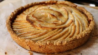 가을의 맛 프랑스식 사과 타르트  French Apple TartㅣTarte aux Pommes 🍎 [upl. by Glynis]