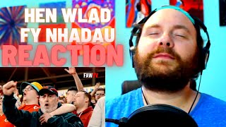 Hen Wlad Fy Nhadau  Live Welsh Anthem Together Stronger  REACTION [upl. by Dambro]