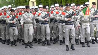 Camerone 2016 Castelnaudary défilé  Légion Etrangère [upl. by Montagna]