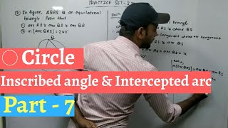 Inscribed angle and Intercepted arc  Circle Chapter  10th  Geometry SSC  Netucation [upl. by Noell]