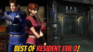 Top 10 BEST Parts Of Resident Evil 2 [upl. by Anyal879]