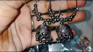 vlog for ear rings ❤️girls favouritesmall videoyoutubevideos ytviral earrings [upl. by Polivy]