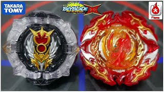 PROMINENCE PHOENIX FLAME BRAND VS GREATEST RAPHAEL Beyblade Burst DB Takara Tomy VS Flame Brand [upl. by Tellford519]