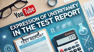 Expression of uncertainty in the test report [upl. by Connelley269]