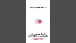 Toggle Switch Tutorial reactjs coding tailwindcss toggle shortvideo shorts onoff switch [upl. by Eelarol220]