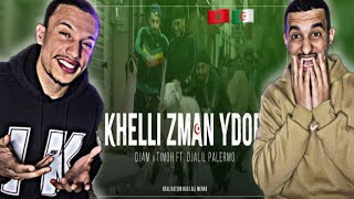 Khelli Zman Ydor  TiMoh x DJAMZdeldel ft DjalilPalermo REACTION 🇲🇦🇩🇿 Zahyaaa 🔥 [upl. by Epoh]