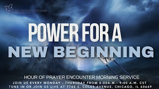 Hour Of Prayer Encounter Morning Service  Power For A New Beginning  November 7th 2024 [upl. by Naegem631]