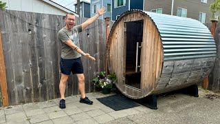 Review of the Almost Heaven Barrel Sauna after 25 Years [upl. by Sandstrom556]