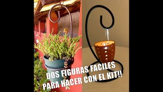 HAZ ✌️ 2 ARTESANIAS en HIERRO SIN SOLDAR 😲 FÁCIL y RÁPIDO 👉 con el KIT para HERRERÍA ARTÍSTICA [upl. by Karil588]