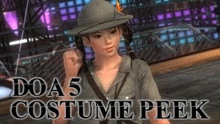 DOA 5 Fan Service  Lei Fang Costumes [upl. by Sukramal962]