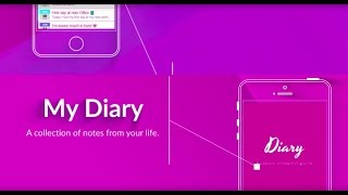 My Diary  A personal journal with password lock [upl. by Sualk533]