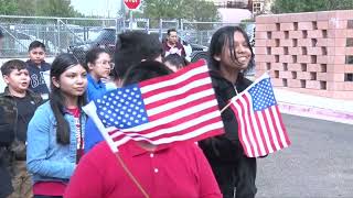 Veterans Day Presentation at DD Hachar Elementary School [upl. by Tillford481]