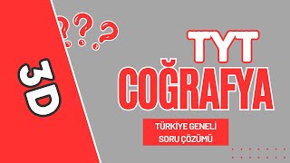 3D Türkiye Geneli TYT Denemesi  Coğrafya Soru Çözümleri  2528 Ekim 2024 [upl. by Bent]