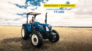 New Holland Tractor TT490  New Holland Mitsui [upl. by Grados]