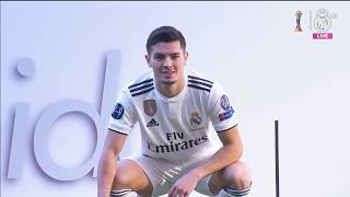 Brahim Díaz takes to the Bernabéu pitch for the FIRST TIME as a Real Madrid player [upl. by Wehrle]