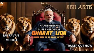 Bharat Lion Trailer English  Naani Krissh  Sai Pavan [upl. by Itoc248]