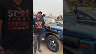 Modified Suzuki Jimny with Potohar frame at Lahore Car Mela 2024 [upl. by Hinman]