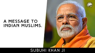 Subuhi Khans powerful message to Muslims in India [upl. by Peter516]