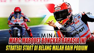 SEMUA ORANG TAK MENGIRA MARC MARQUEZ UNGKAPKAN RAHASIA BESAR KEMENANGANNYA DI MANDALIKA💥 [upl. by Rialcnis926]