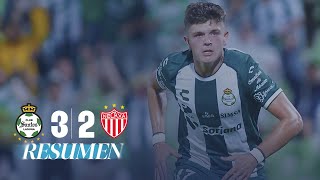 SANTOS 32 NECAXA J6  ESPECTACULAR REMONTADA LAGUNERA [upl. by Gad]