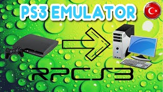 PS3 OYUNLARINI PCDE OYNAMA REHBERİ  PS3 EMULATOR REHBERİ TÜRKÇE  RPCS3 [upl. by Natek830]