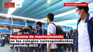 Orientaciones para completar la veeduría del quotPrograma Nacional de Mantenimiento de las IIEE 2023quot​ [upl. by Preuss]