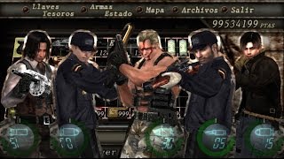 Ultimate Mod Quíntuple Leon S Kennedy in main game [upl. by Laurice947]