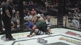 Aj Johnson vs Collin Bartek Super Heavy MMA Beatdown Dothan 4 [upl. by Enirehs]