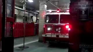 DC Fire Department Tower 3 responding [upl. by Aninat]