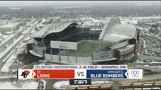 Winnipeg Blue Bombers vs BC Lions 2022 West Final Full Game [upl. by Robers942]