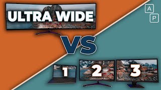 Best Monitor For Coding  Time to Switch Ultrawide vs Three monitors for Productivity and more [upl. by Anaimad663]