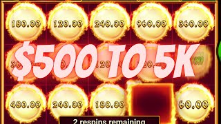 500 To 5k Dragon Pearls amp Elvis Frog  Big Pokie Wins Online 2024 [upl. by Munmro]