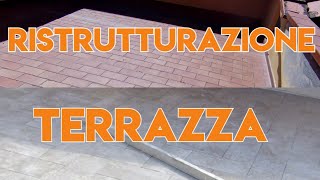 Ristrutturare una terrazza senza demolire il pavimento [upl. by Berns]