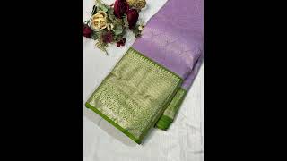 Semi kanchi brocade saree just for 3800price [upl. by Joice357]