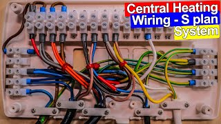 HOW TO WIRE A CENTRAL HEATING SYSTEM FROM SCRATCH  S PLAN [upl. by Caspar35]