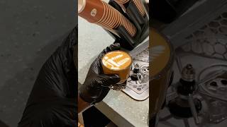 Cortado Latte art  what name this pattern coffeeart coffee barista latteart [upl. by Abigale]