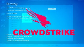 SOLUCION PANTALLA AZUL CROWDSTRIKE WINDOWS 10  11 [upl. by Ynohtnael3]