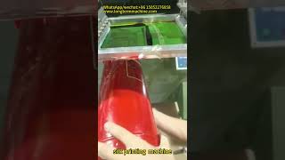 silk printing machine for fire extinguisher [upl. by Rosmarin]