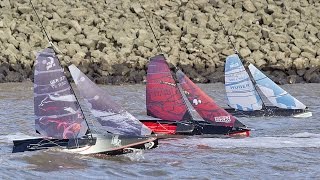 Big challenge strong current The second day of the Hamburg River Challenge [upl. by Nasho]