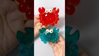 꽃게 말랑이 만들기🦀Crab Squishy DIY with Nano Tape 실리콘 테이프 [upl. by Nylssej]