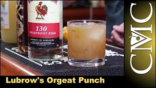 Lubrows Orgeat Punch  Cockspur OverProof Rum [upl. by Yuji]