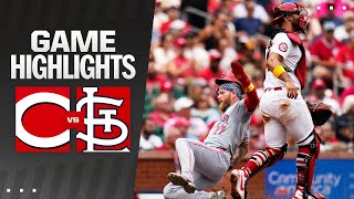 Reds vs Cardinals Game Highlights 91224  MLB Highlights [upl. by Tillfourd]